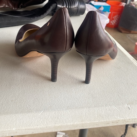 Authentic Coach Heels Brown size 8 - Picture 3 of 7